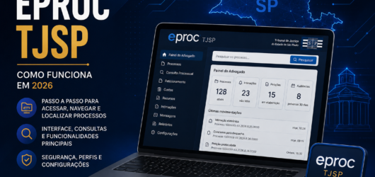 Custas no eproc TJSP: como emitir e conferir as guias em 2026
